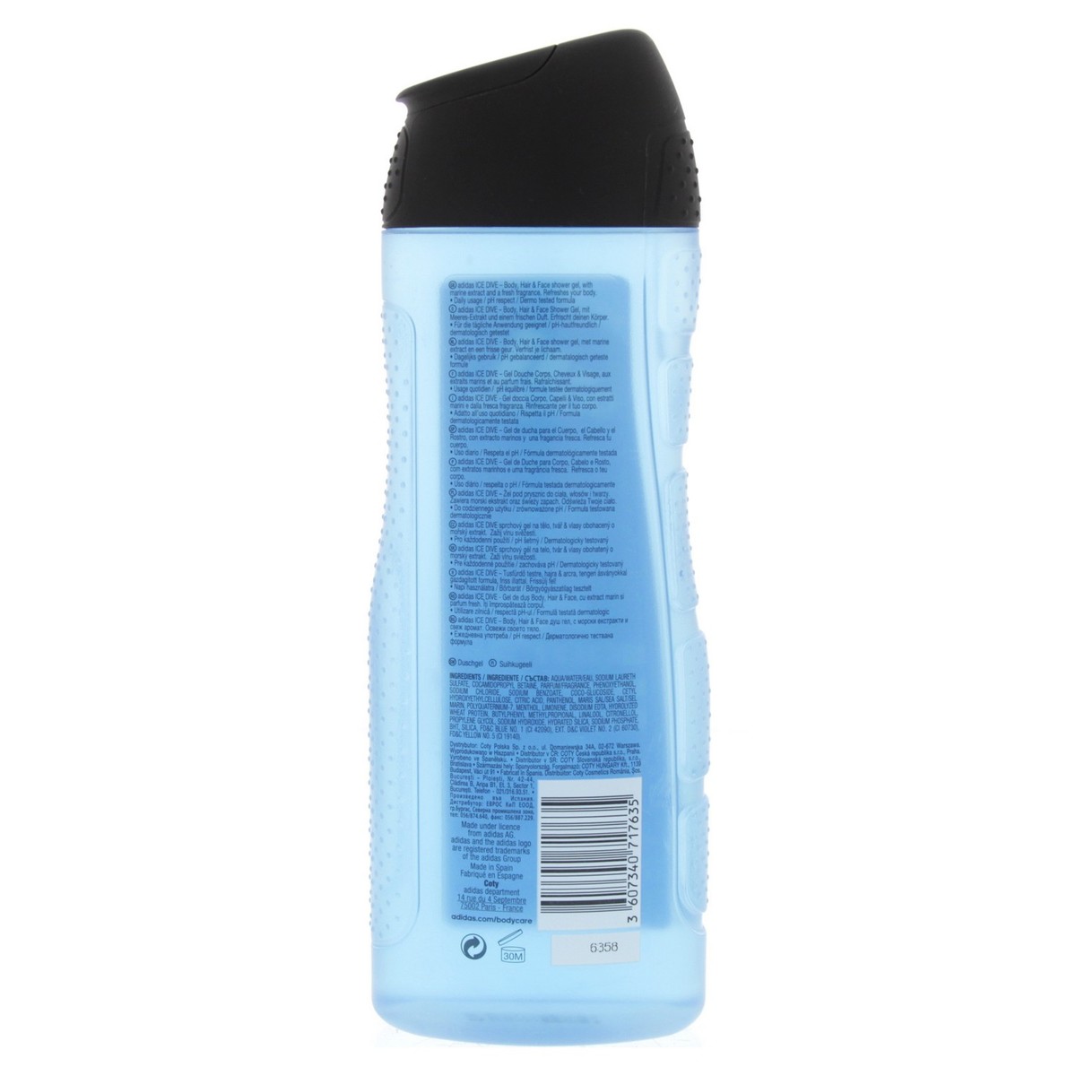 Adidas Ice Dive 3in1 Shower Gel 400ml 